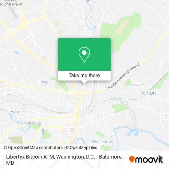 Libertyx Bitcoin ATM map