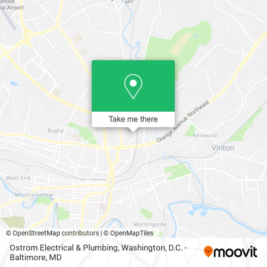 Ostrom Electrical & Plumbing map
