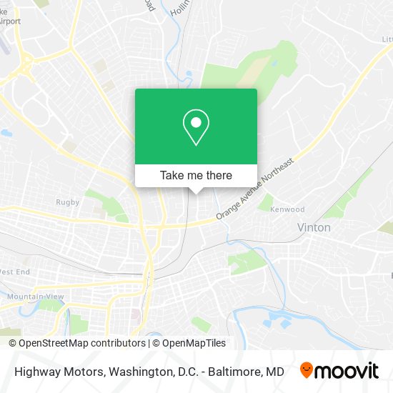 Highway Motors map