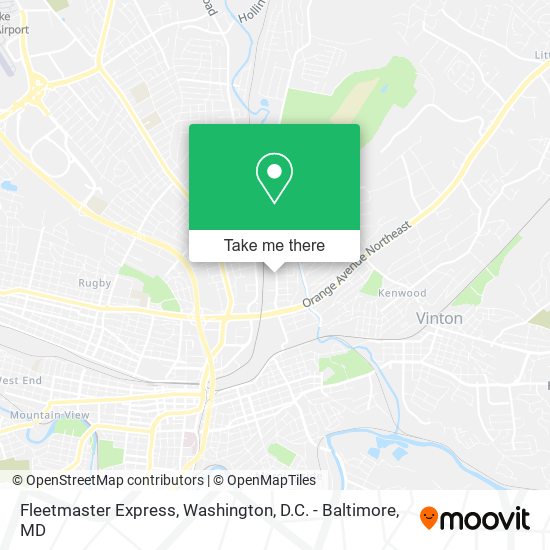 Fleetmaster Express map