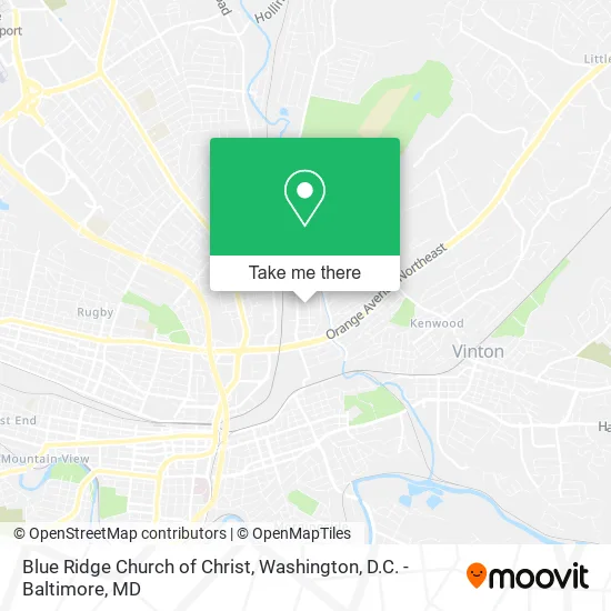 Mapa de Blue Ridge Church of Christ