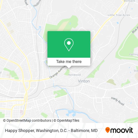 Mapa de Happy Shopper