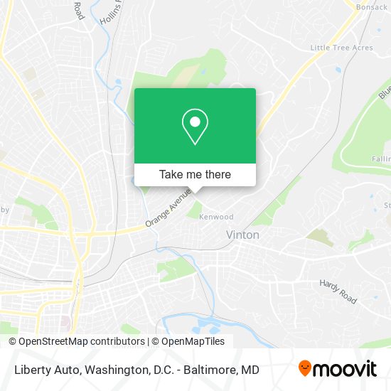 Mapa de Liberty Auto