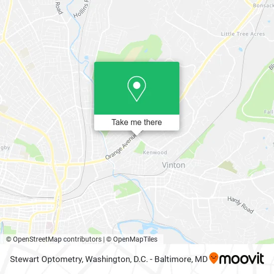 Mapa de Stewart Optometry