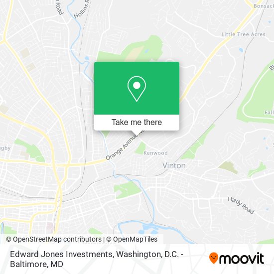 Edward Jones Investments map