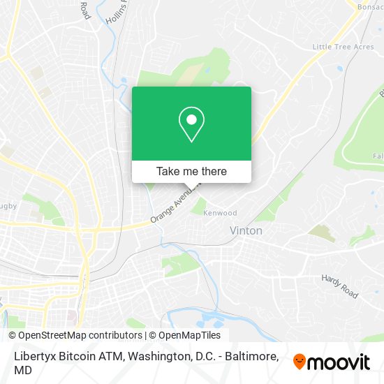 Libertyx Bitcoin ATM map