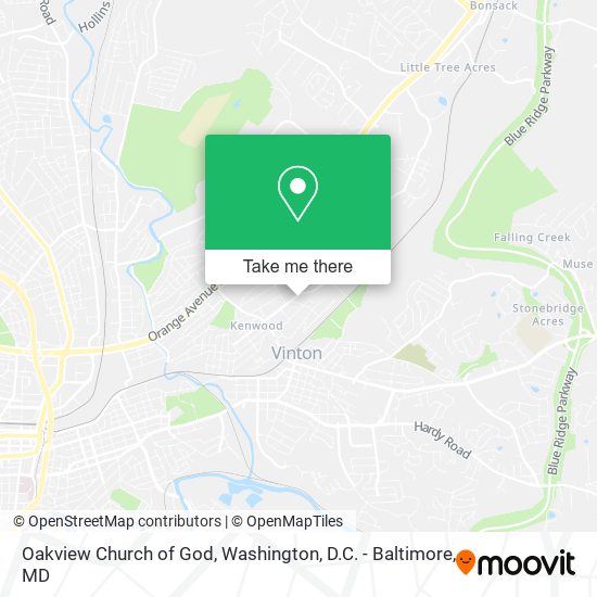 Mapa de Oakview Church of God