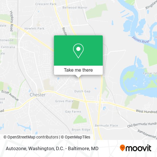 Autozone map