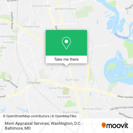 Msm Appraisal Services map