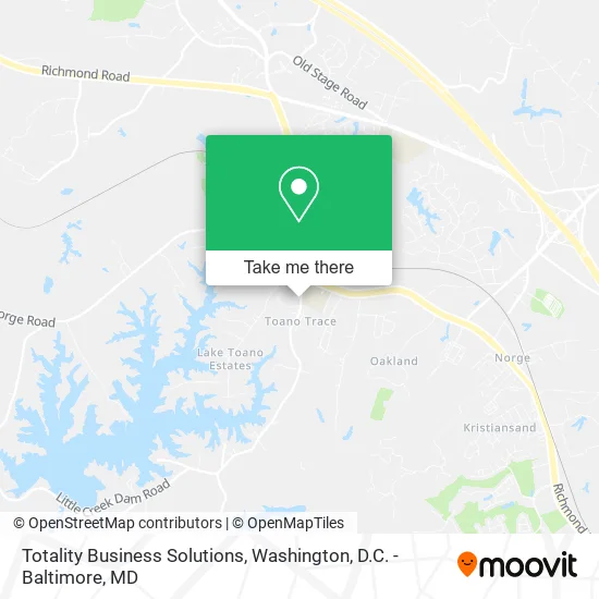Mapa de Totality Business Solutions