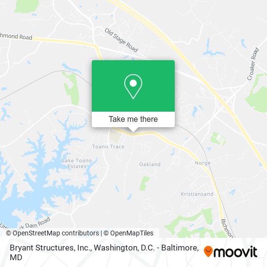 Mapa de Bryant Structures, Inc.