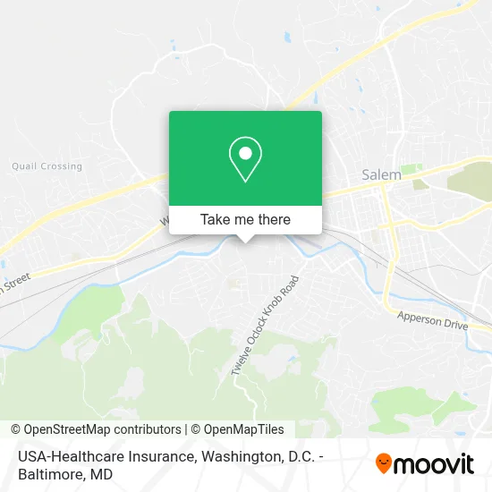 USA-Healthcare Insurance map
