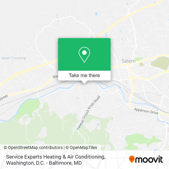 Service Experts Heating & Air Conditioning map