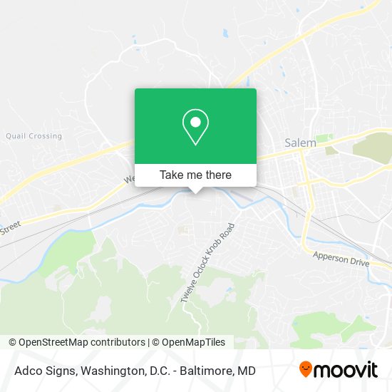 Adco Signs map