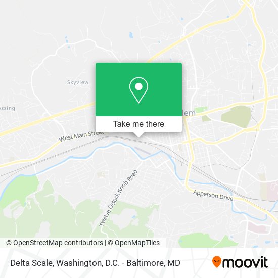 Delta Scale map