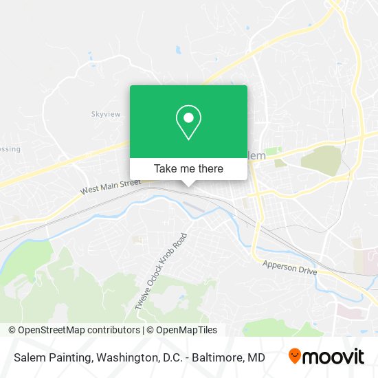 Salem Painting map