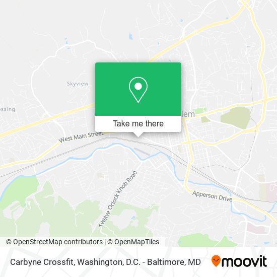 Mapa de Carbyne Crossfit