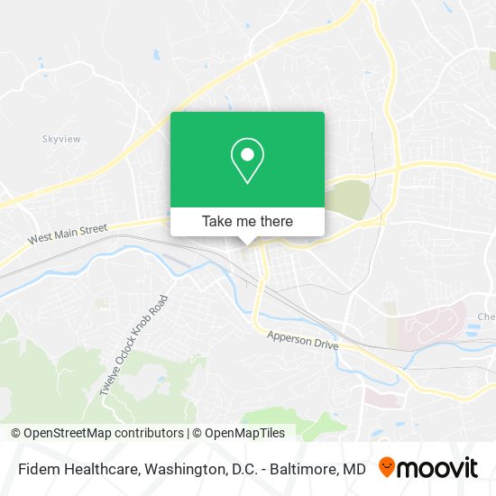 Fidem Healthcare map