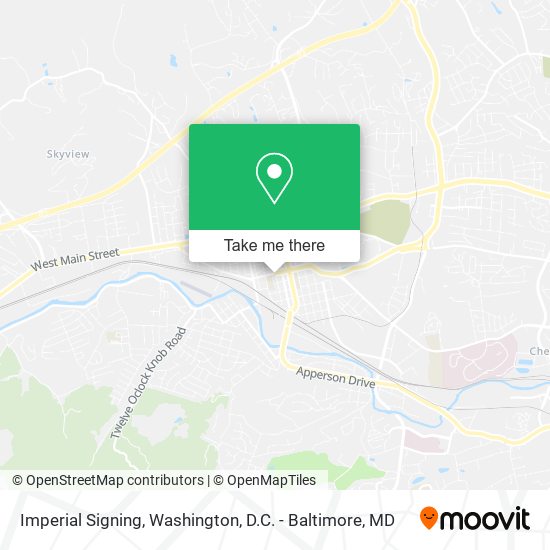 Imperial Signing map