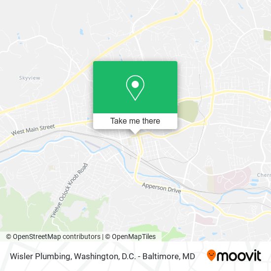 Wisler Plumbing map
