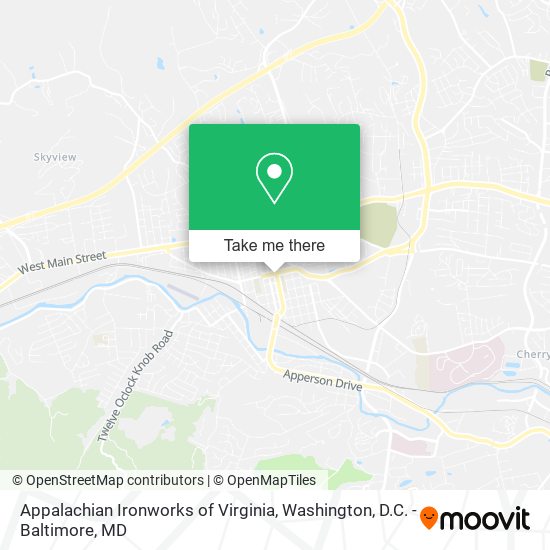 Mapa de Appalachian Ironworks of Virginia