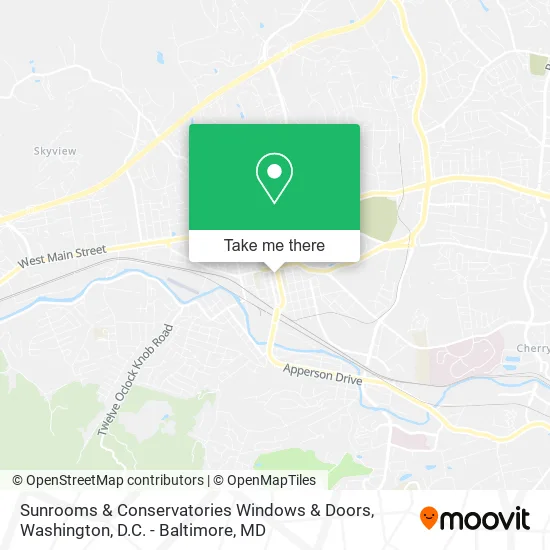 Mapa de Sunrooms & Conservatories Windows & Doors
