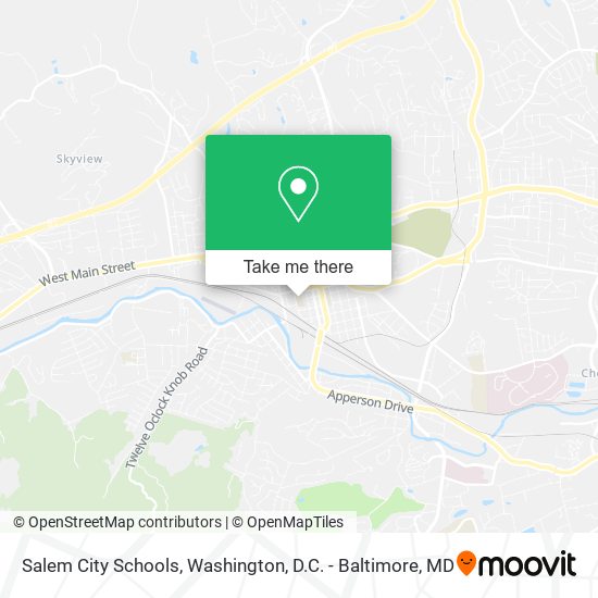 Salem City Schools map