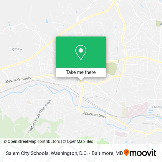 Salem City Schools map