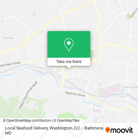 Local Seafood Delivery map