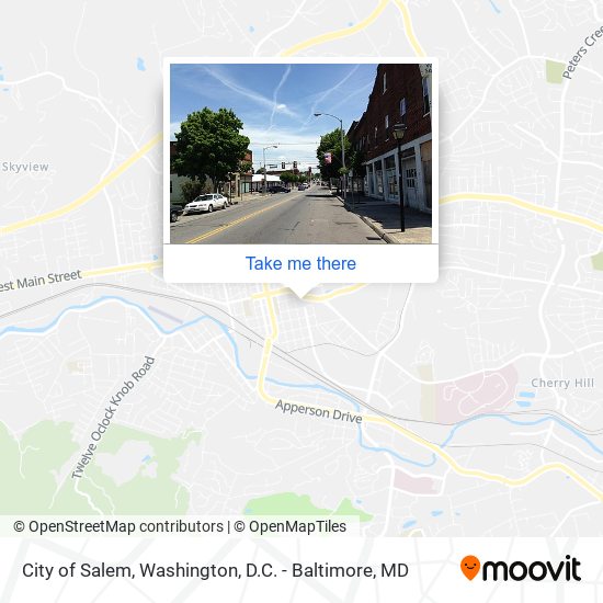 City of Salem map