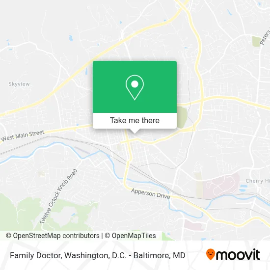 Family Doctor map