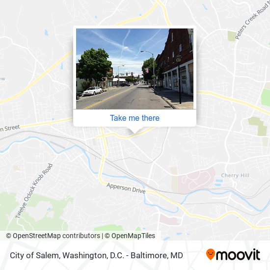 City of Salem map