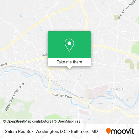 Salem Red Sox map