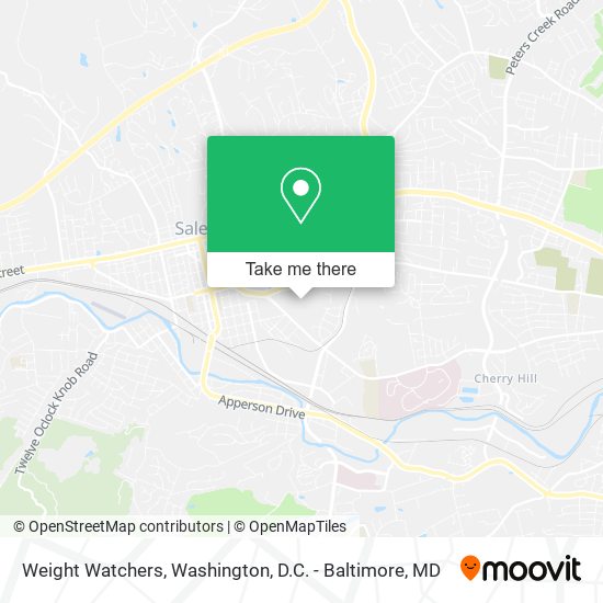 Weight Watchers map