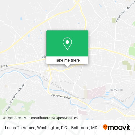Mapa de Lucas Therapies