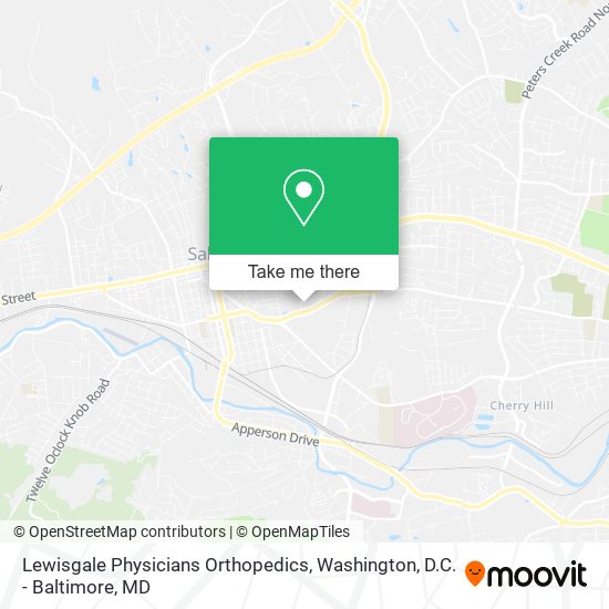 Mapa de Lewisgale Physicians Orthopedics