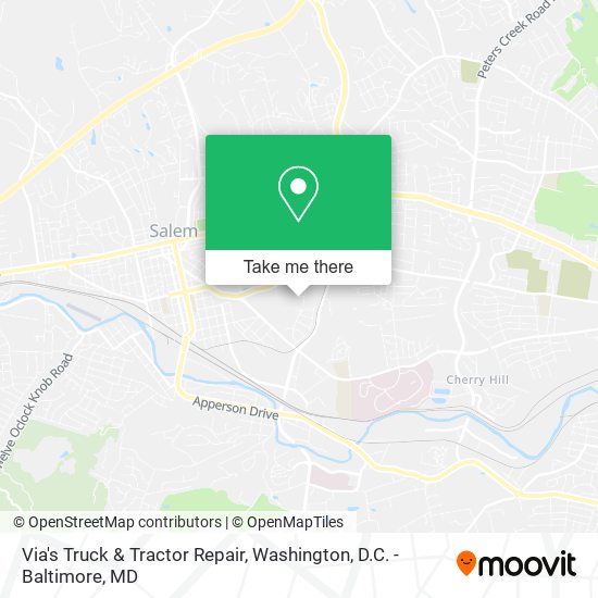 Via's Truck & Tractor Repair map