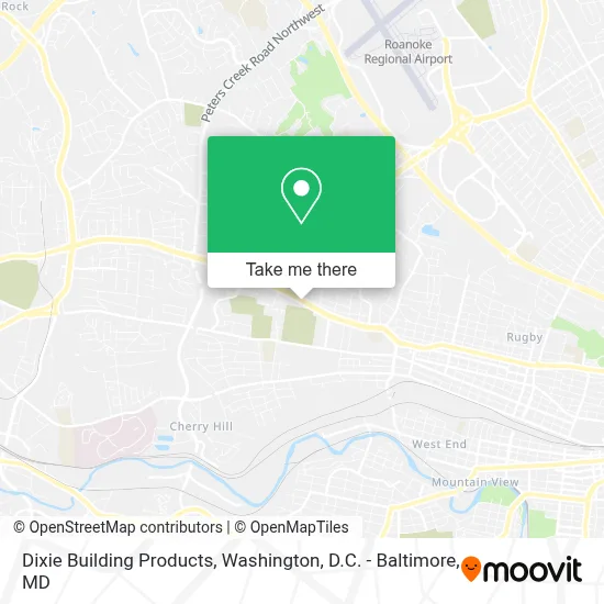 Dixie Building Products map