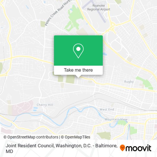Mapa de Joint Resident Council