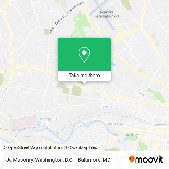 Ja Masonry map