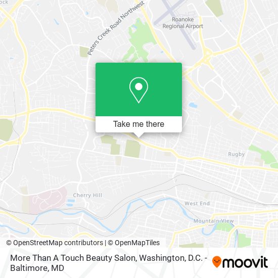 Mapa de More Than A Touch Beauty Salon