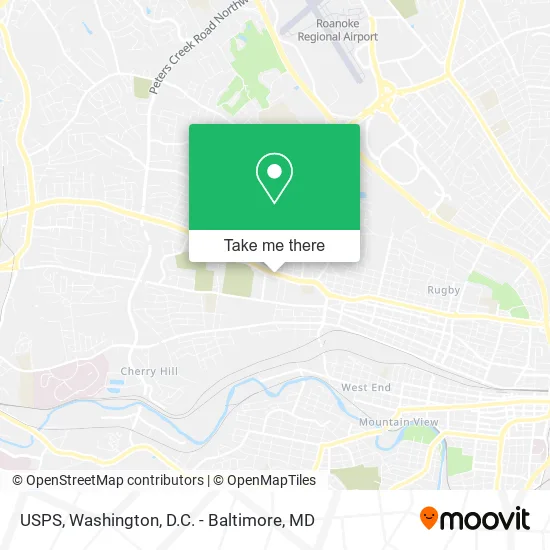 Mapa de USPS