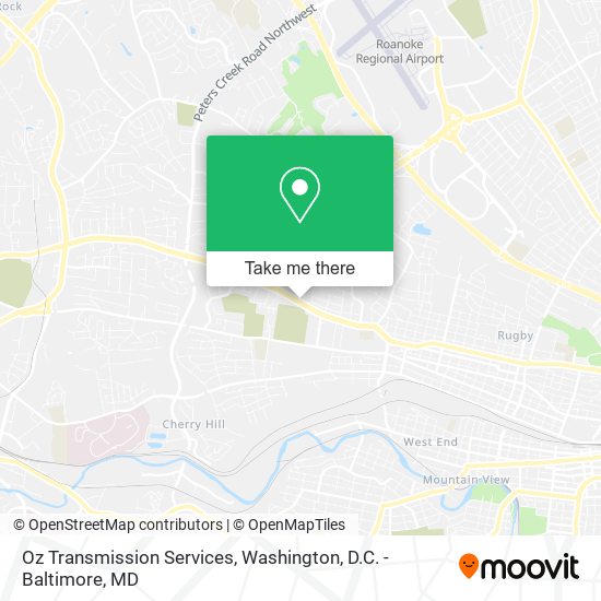 Oz Transmission Services map