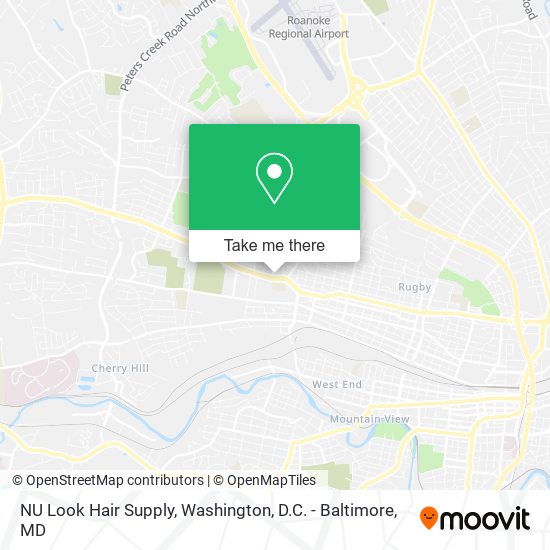 NU Look Hair Supply map