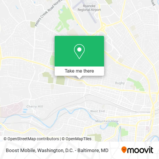 Boost Mobile map