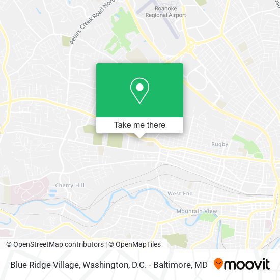 Mapa de Blue Ridge Village