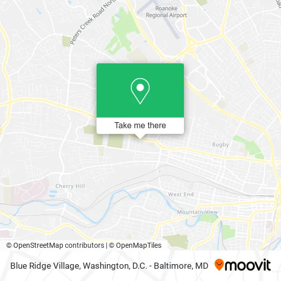 Mapa de Blue Ridge Village