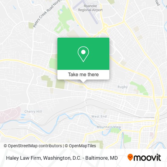 Haley Law Firm map