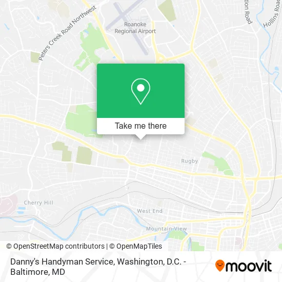 Danny's Handyman Service map