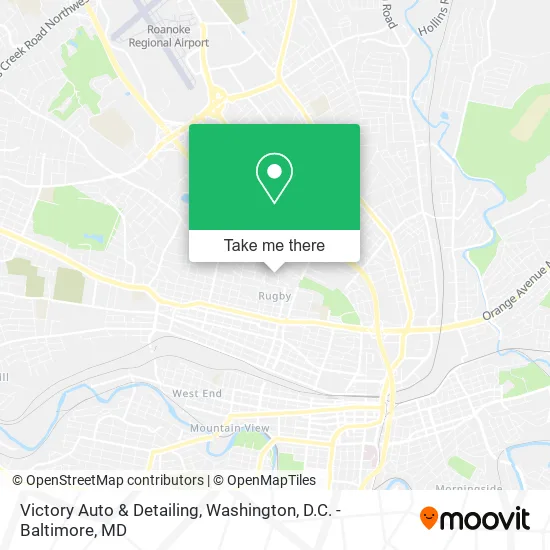 Mapa de Victory Auto & Detailing